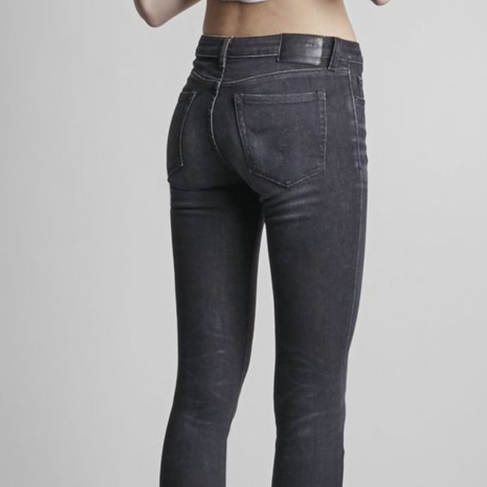 R13 Kate Skinny Jeans in Dark Moon